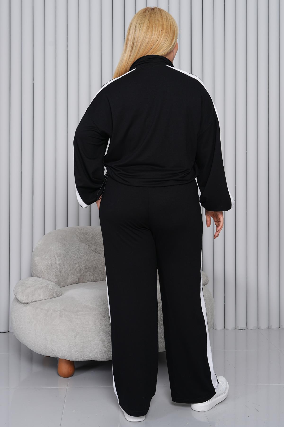 Ensemble de Sport Grande Taille – Zippé, Moderne et Confortable