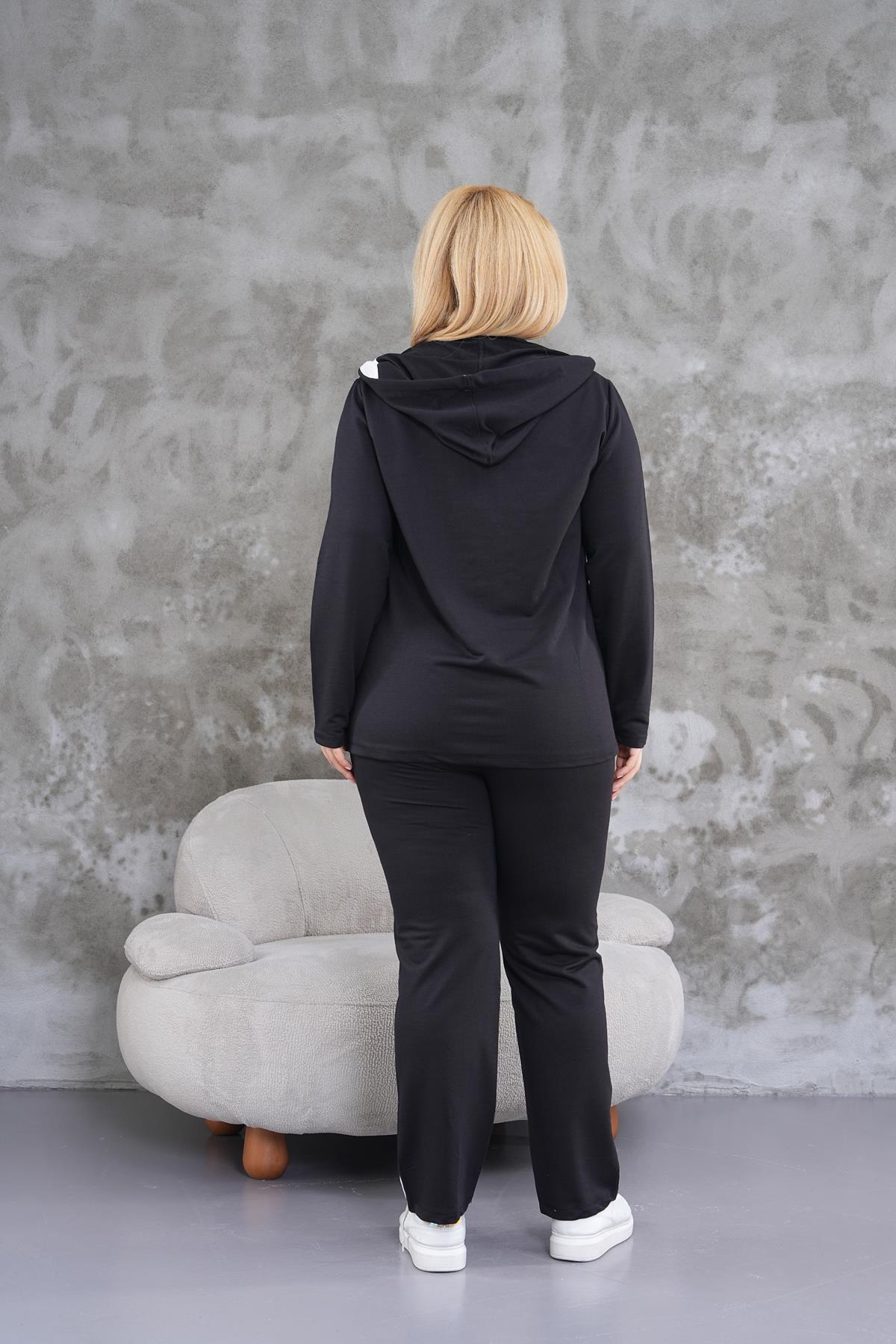 Ensemble Grande Taille – Capuche & Bandes Latérales